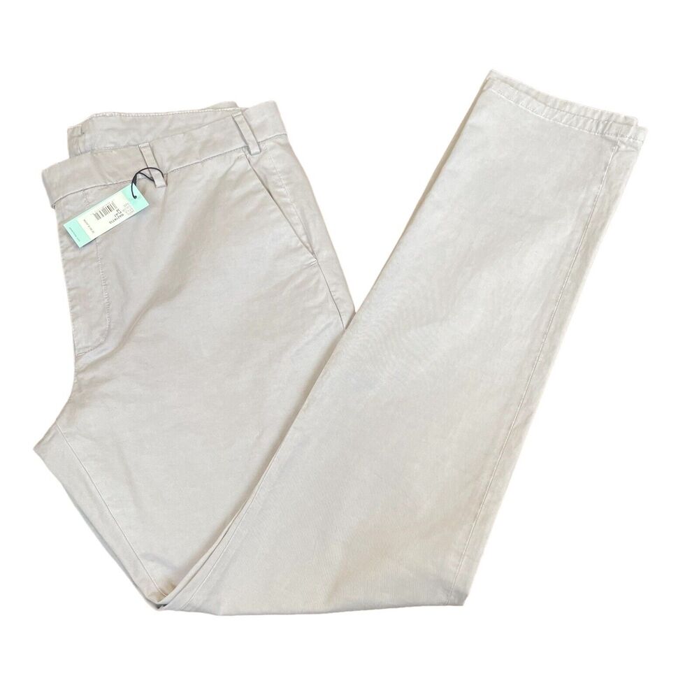 NEW Peter Millar Collection Men's Chino Khaki Pants Slacks Platinum Size 38